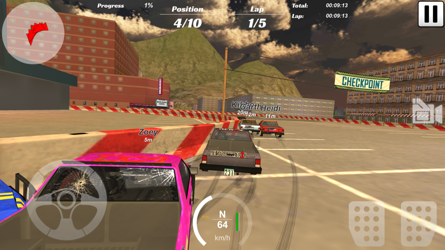 冲撞赛车3MOD版游戏