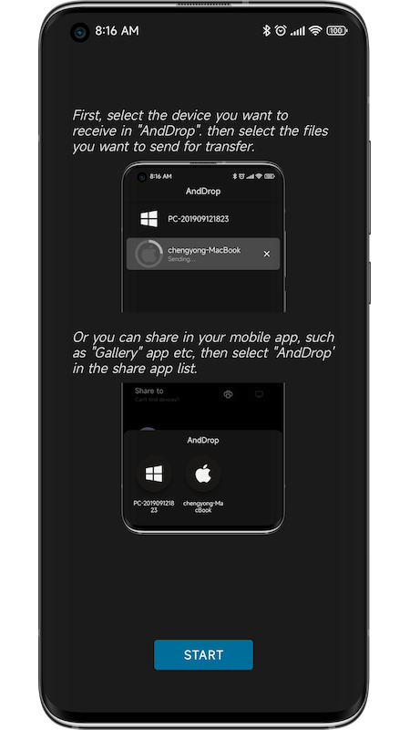 AndDrop手机APP