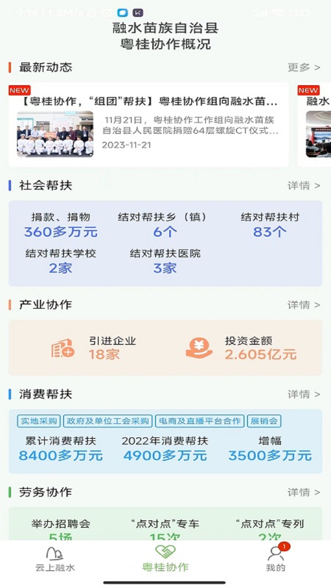 融水数字乡村APP