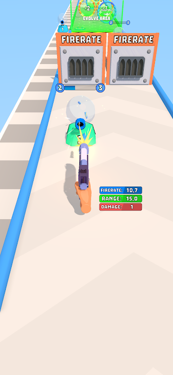 武器射击进化跑(LayerShooterRun)游戏