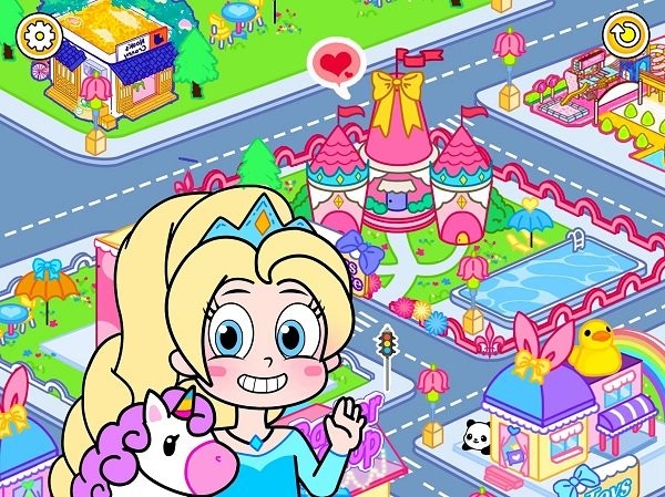 公主小镇游戏