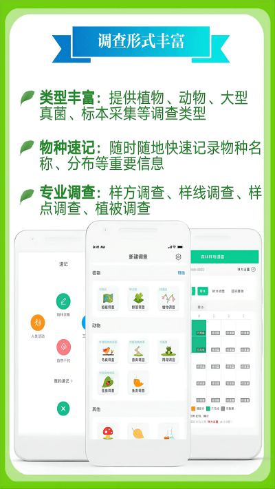 北极花生物调查APP