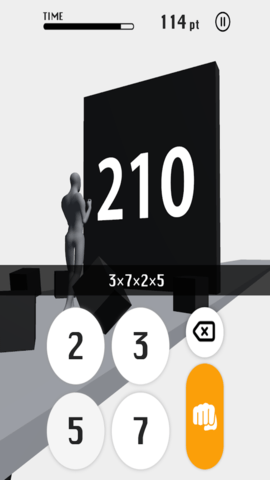 因数分解跑酷3D游戏
