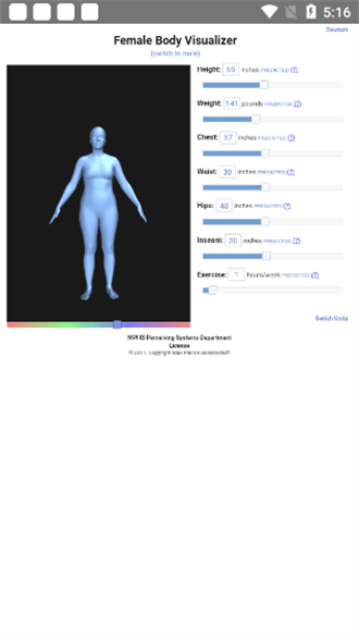 BodyVisualizer身材模拟器APP
