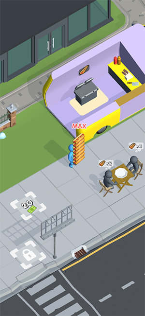 美食卡车空闲街头厨师Food Truck游戏