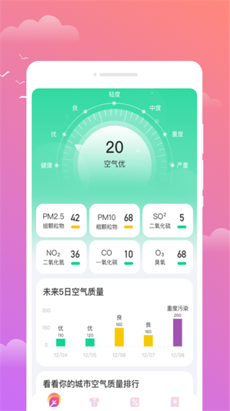 映月天气APP