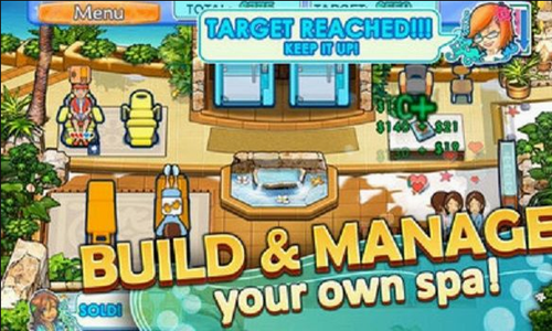 莎丽的温泉游戏