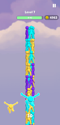 布娃娃堆塔（Ragdoll Tower）游戏