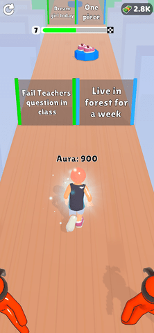 光环跑酷（Aura Run）游戏