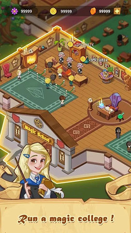 放置魔法学院游戏