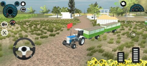 印度拖拉机模拟器2(Indian Tractor Simulator 2) 第3张图