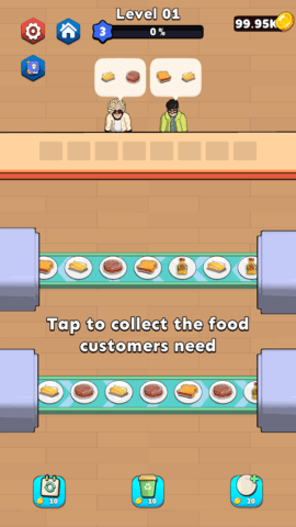烹饪分类(Cooking Sort) 第3张图