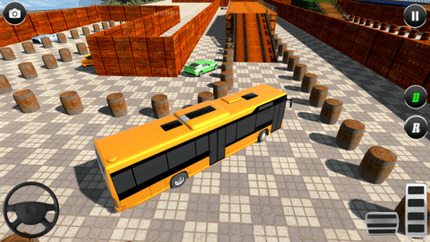 巴士停车场 3D 2024(Bus Parking 3D 2024) 第1张图