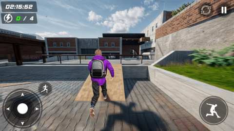登上屋顶公园(Going Up Rooftop Parkour)游戏