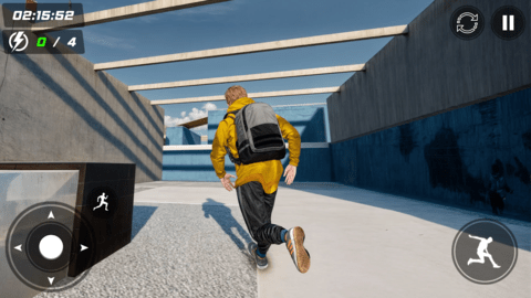 登上屋顶公园(Going Up Rooftop Parkour)游戏