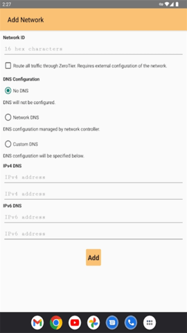 ZerotierOneAPP