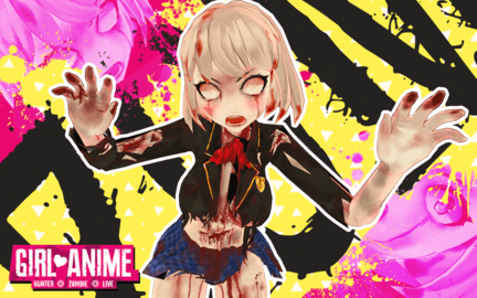 女孩动漫猎人僵尸现场(Girl Anime Hunter Zombie Live) 第2张图