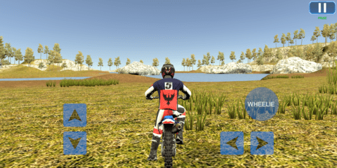 CRF450R越野摩托车赛(CRF450R MotoCross Offroad Race)游戏