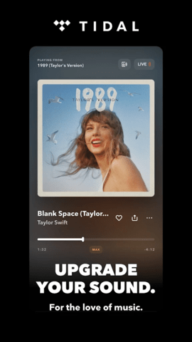 TIDAL音乐：HiFi音效(TIDAL Music: HiFi sound)APP