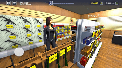 枪械店模拟3D射击(Gun Shop Simulator 3D Shooting)游戏
