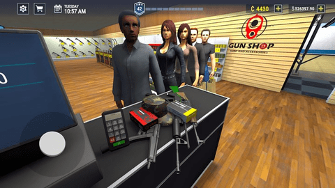 枪械店模拟3D射击(Gun Shop Simulator 3D Shooting)游戏