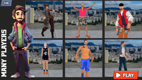 登顶跑酷(Go Up Rooftop Parkour Run)游戏