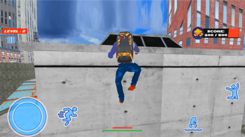 登顶跑酷(Go Up Rooftop Parkour Run) 第3张图
