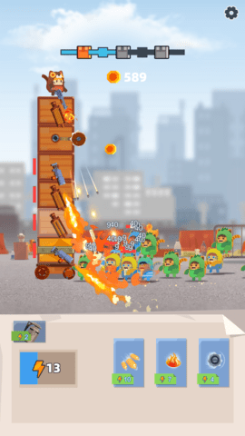 猫塔倒塌(Cats Tower Crash) 第3张图