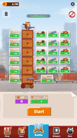 猫塔倒塌(Cats Tower Crash) 第2张图