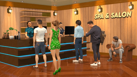 我的水疗沙龙按摩模拟器(My Spa Salon Massage Simulator) 第1张图