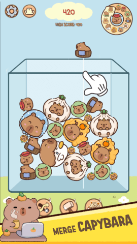 水豚合并(Capybara Merge)游戏