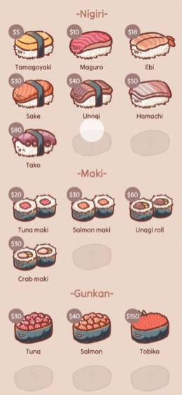 狗狗回转寿司(revolving sushi) 第3张图