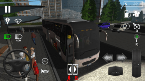 长途客车模拟器(Coach Bus Driving Simulator 3d) 第5张图