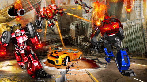 机器人汽车无人机改造：Rob(Robot Car Drone Transform: Rob)游戏