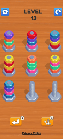 螺栓螺母分类：颜色分类(Bolt Nuts Sort: Color Sort) 第4张图