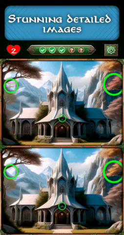 发现传奇差异(Legendary Find Differences)游戏