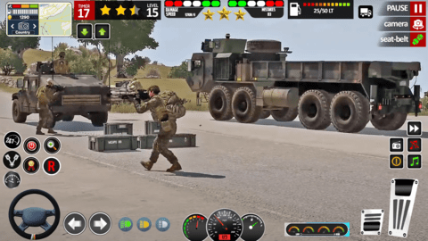 陆军卡车游戏模拟器3D(Army Truck Game Simulator 3D)游戏