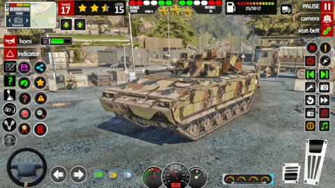 陆军卡车游戏模拟器3D(Army Truck Game Simulator 3D)游戏