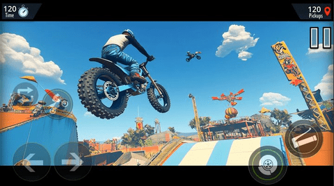 试骑摩托车疯狂特技(Trial bike moto mad stunts) 第2张图