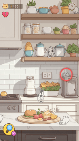 寻找凯蒂猫(Find Kitty)游戏