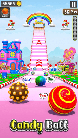 糖果球：滚球(Candy Ball: Rolling Ball)游戏