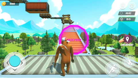 屋顶短跑：跑酷(Rooftop Dash: Parkour )游戏