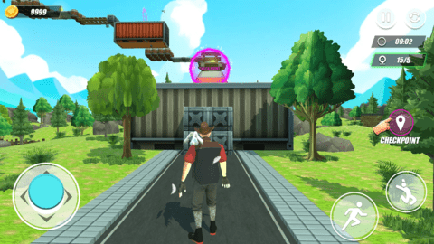 屋顶短跑：跑酷(Rooftop Dash: Parkour ) 第2张图