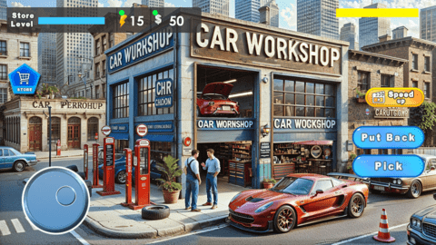 我的汽车技工店模拟3D(My Car Mechanic Store Sim 3D)游戏