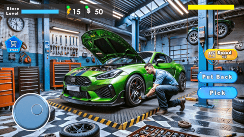我的汽车技工店模拟3D(My Car Mechanic Store Sim 3D)游戏