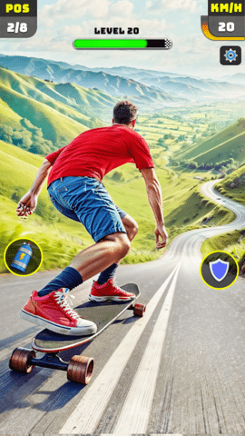 终极下坡赛车3D(Ultimate Downhill Racer 3D) 第1张图