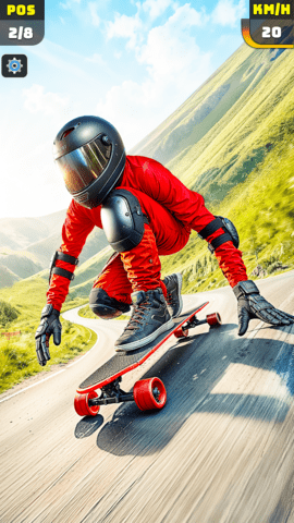 终极下坡赛车3D(Ultimate Downhill Racer 3D) 第2张图