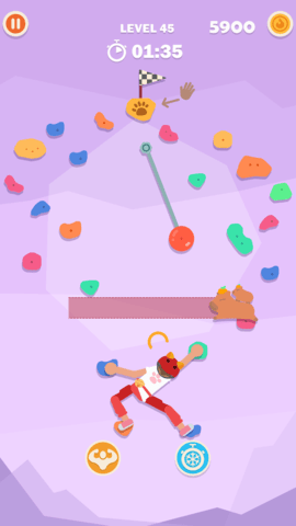 爬上去！攀登大师(Climb! Master The Mountain)游戏
