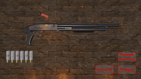霰弹枪轮盘(Shotgun Roulette)游戏