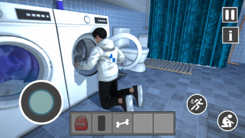 男生逃脱偷偷摸摸家3D(Schoolboy Escape Sneak Home 3D) 第2张图